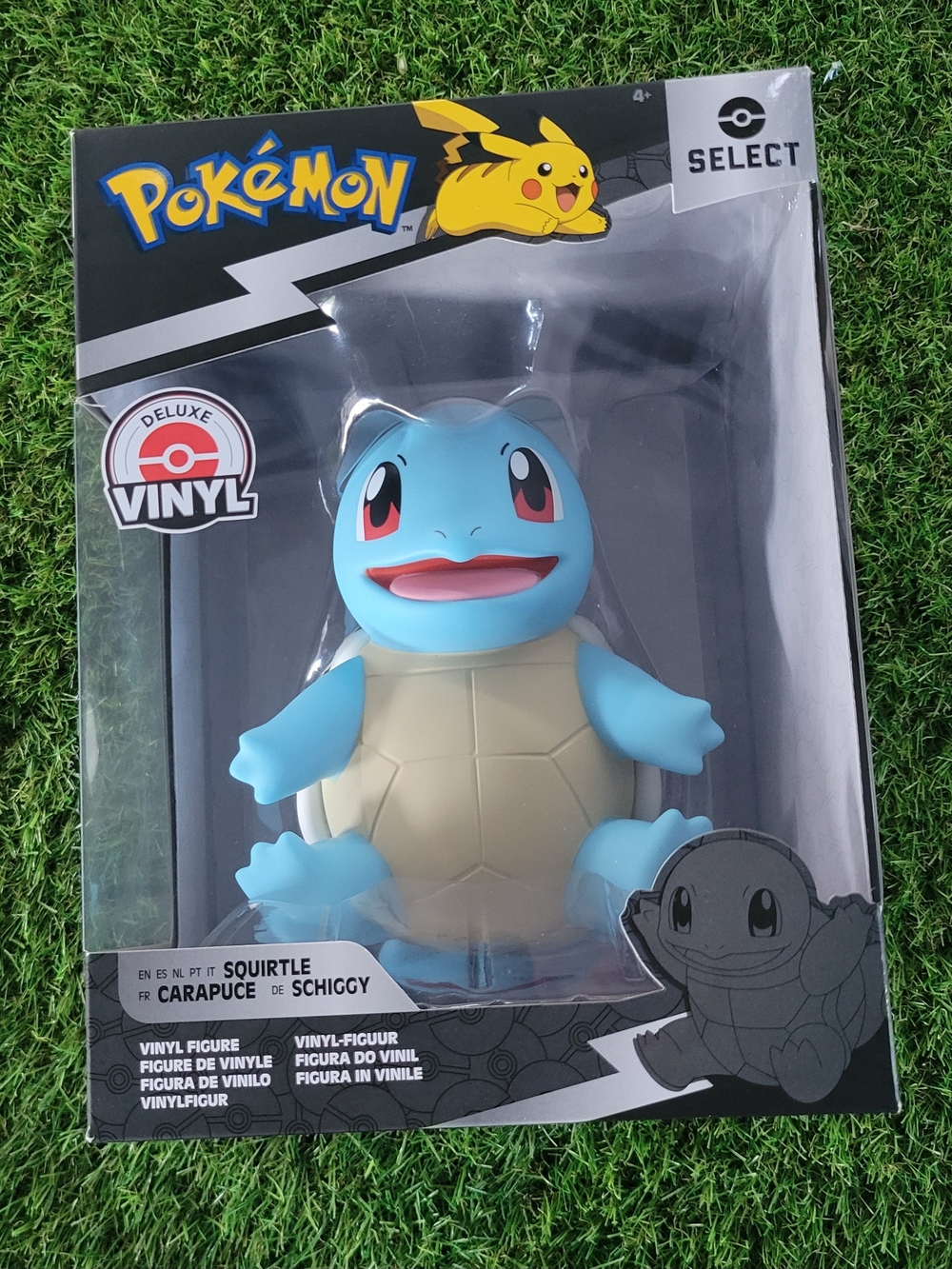 Pokémon Deluxe Squirtle Vinyl Figure - Blue/Tan